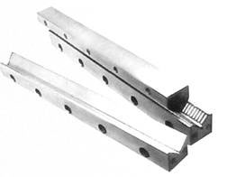 Precise needle roller guide rail and block assembly