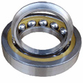 Angular contact bearing with separable outer rings