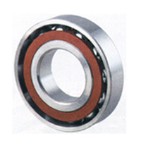Angular contact bearing with counter bore on inner rings