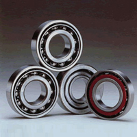 Matched pair angular contact ball bearings